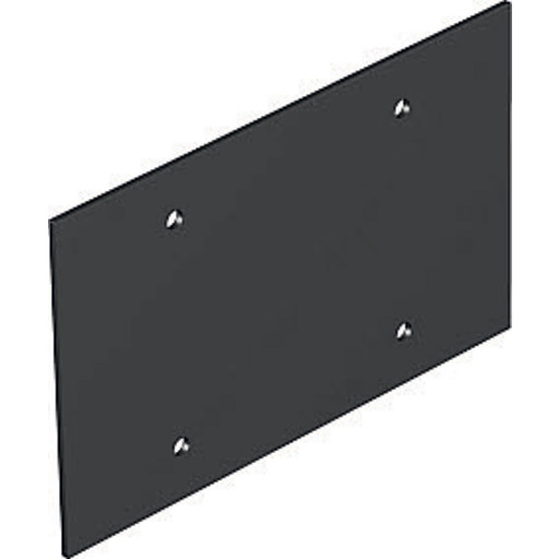 Dekkplate Uten hullmønster for T12L 142x88mm
