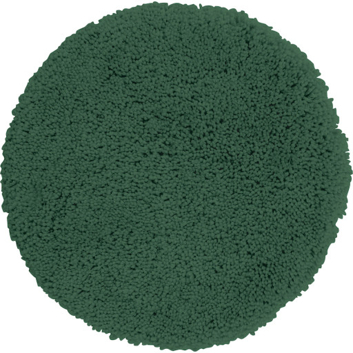 Spirella Highland bademåtte, Ø60 cm, mørkegrøn