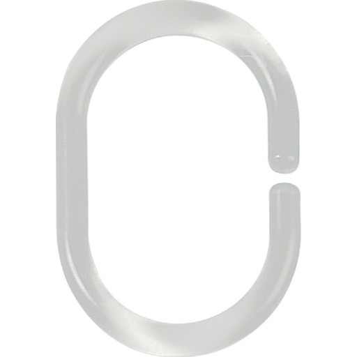 Spirella C-Minor badeforhængsringe, 12 stk., klar