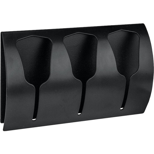 Kleine Wolke Tulip håndklædekrog, sort