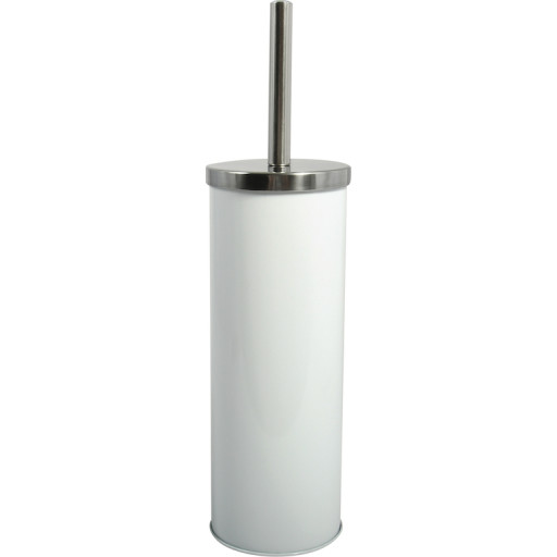 Spirella toiletbørste, krom/hvid