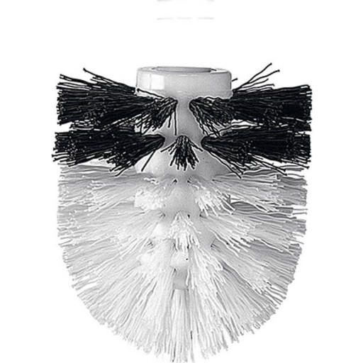 Kleine Wolke toiletbørstehovede, sort/hvid