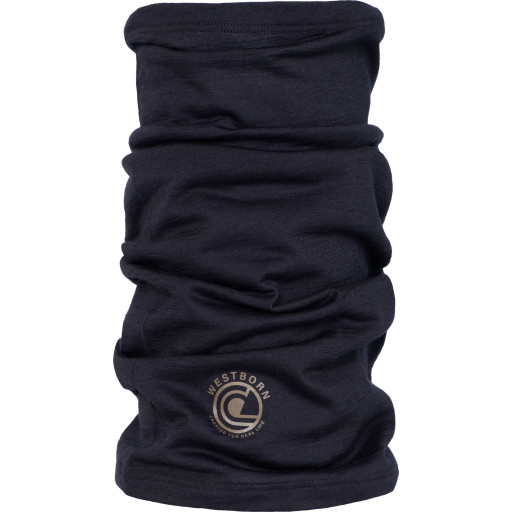 Westborn halsedisse i uld, sort