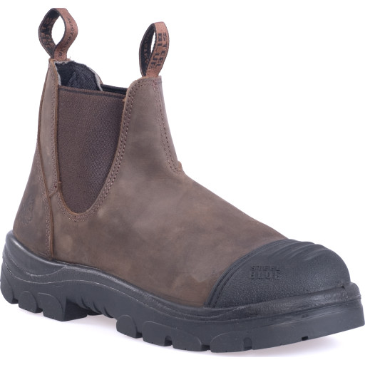 Steel Blue Hobart sikkerhedsstøvler S3, brun, str. 37