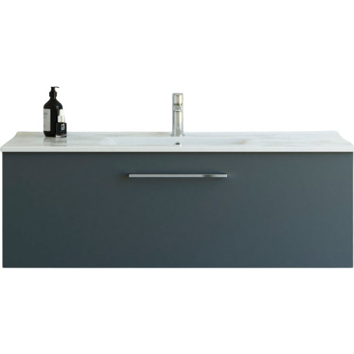 Dansani Mido+ møbelpakke, 121x45,5 cm, mat grå