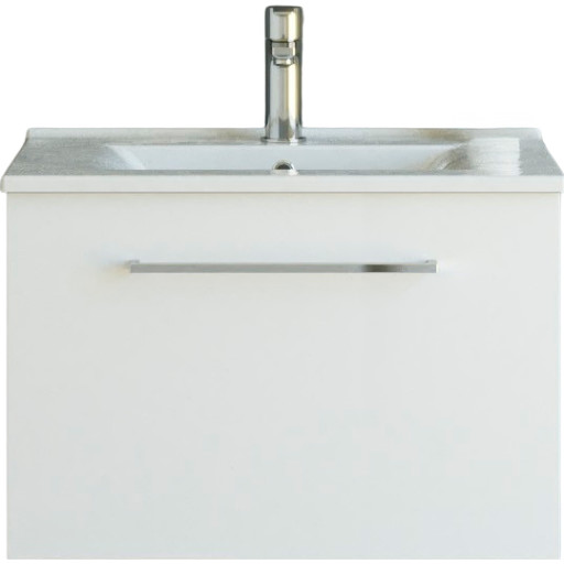 Dansani Mido+ møbelpakke, 61x45,5 cm, hvid højglans