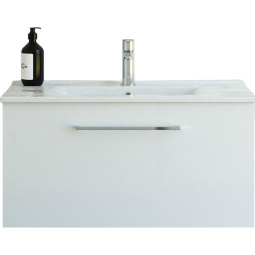 Dansani Mido+ møbelpakke, 81x45,5 cm, hvid højglans