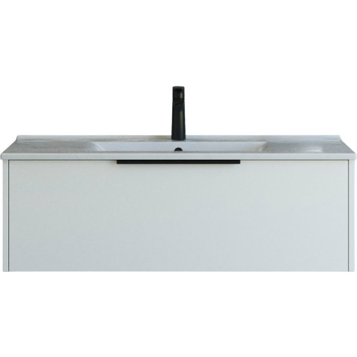 Dansani Mido+ Classic møbelpakke, 101x44 cm, mat hvid