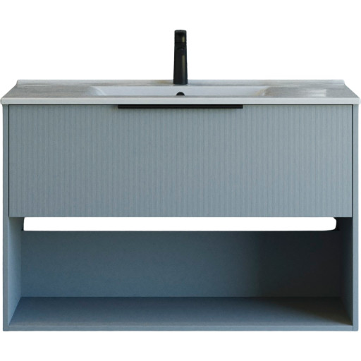 Dansani Mido+ Classic møbelpakke, 101x44 cm, stribet mat blå