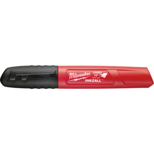 Milwaukee Inkzall tuscher, ultratynd, sort, 4 stk billede