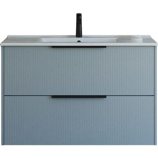 Dansani Mido+ Classic møbelpakke, 101x45,5 cm, stribet mat blå