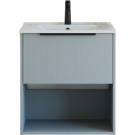 Dansani Mido+ Classic møbelpakke, 61x44 cm, stribet mat blå