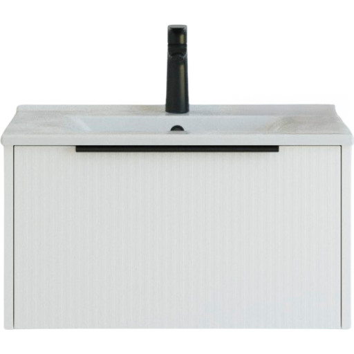 Dansani Mido+ Classic møbelpakke, 61x44 cm, stribet mat hvid