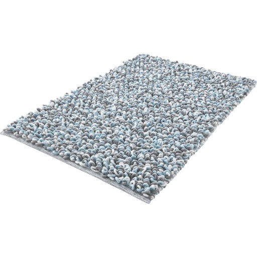 Kleine Wolke Sling bademåtte, 60x90 cm, blå/grå