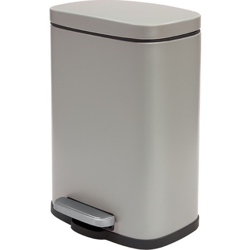 Spirella Akira toiletspand, mat stål