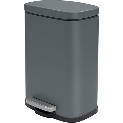 Spirella Akira toiletspand, mat grå