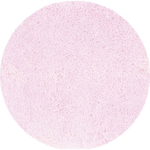 Spirella Highland bademåtte, Ø60 cm, lyserød