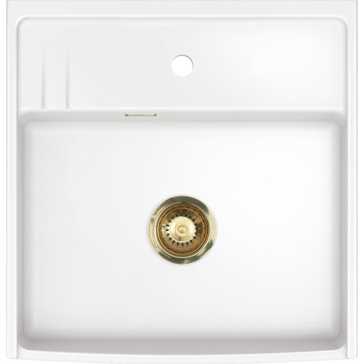 Lavabo Kentro 60 diskbänk, 59,5x61,8 cm, vit