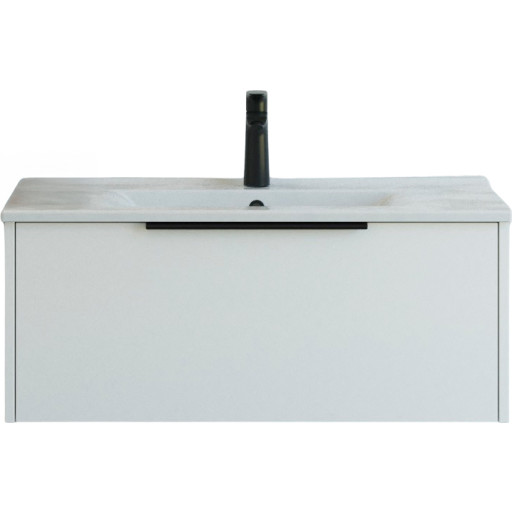 Dansani Mido+ Classic møbelpakke, 81x44 cm, mat hvid