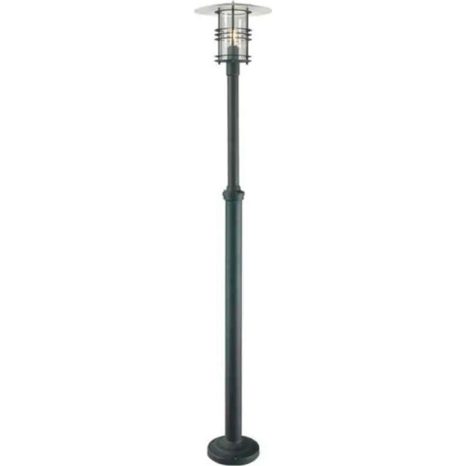 Norlys Stockholm 281 stolpelampe, LED max 9W, E27, IP54, sort