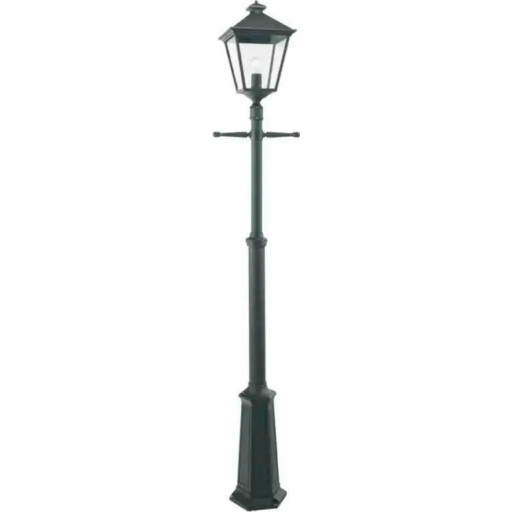 Norlys London 491 stolpelampe, LED max 11W, E27, IP54, sort