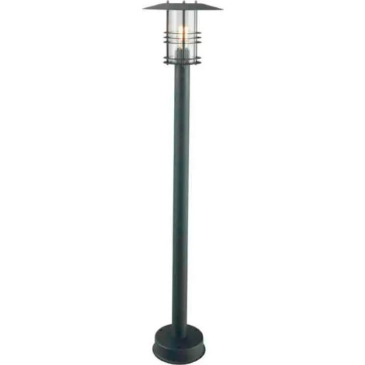 Norlys Stockholm 285 blomsterstolpe, Led max 9W, E27, IP54, sort