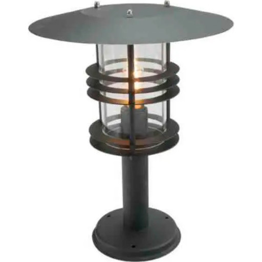Norlys Stockholm 284 portstolpe, Led max 9W, E27, IP54, sort