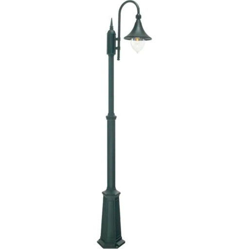 Norlys Florence 810 stolpelampe, LED max 9W, E27, IP54, sort