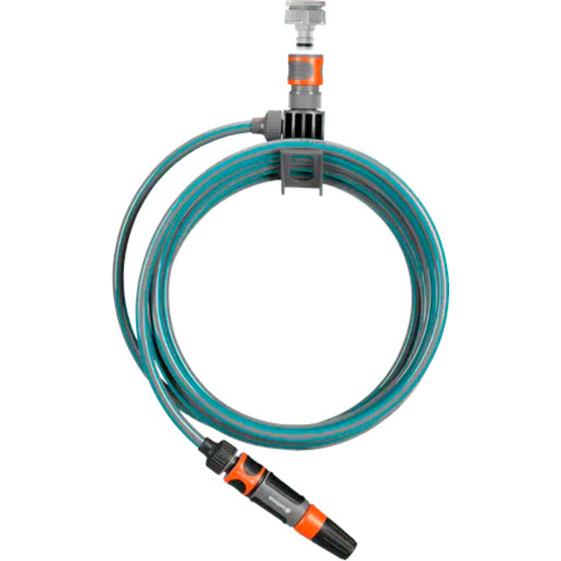 Gardena 18401-20, 7,5 m, Over bakken, Cyan, Grå