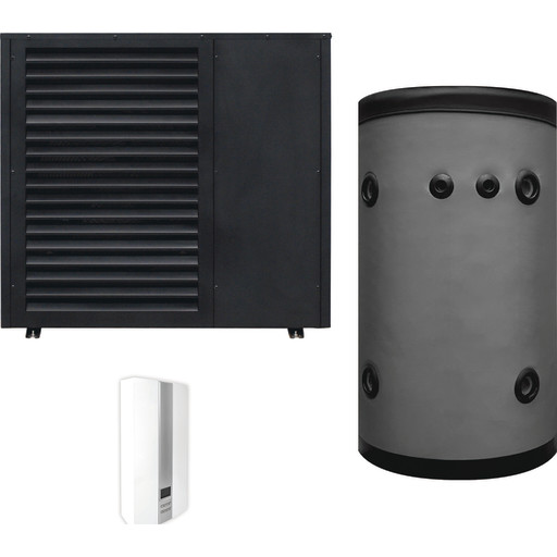 ScanTherm Skagen - 8kW med 160L Buffertank og 11-15kW el-gennemstrømningsvandvarmer