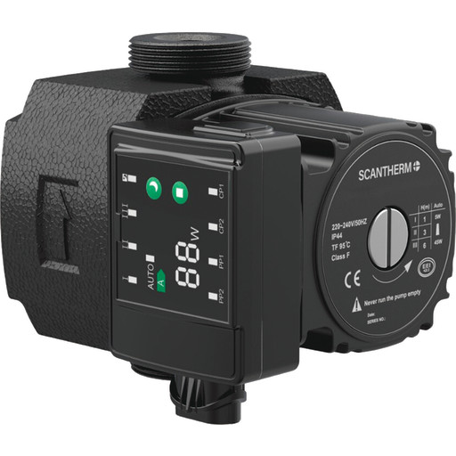 Scantherm ST1 25-4 cirkulationspumpe, 130 mm, varme billede