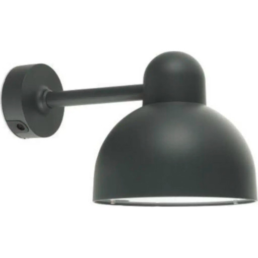 Norlys Koster 724 vegglampe, LED max 9W, E27, IP54, grafitt