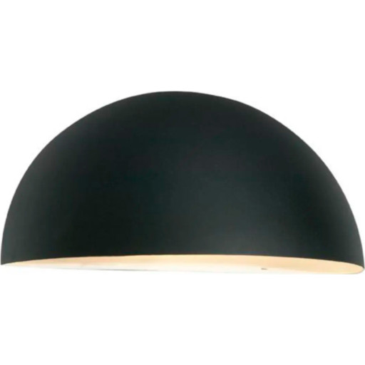 Norlys Paris 160 vegglampe, LED max 9W, E27, IP43, sort