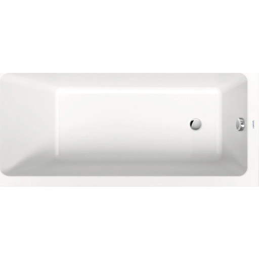 Duravit No.1 badkar, 180x80 cm, vit