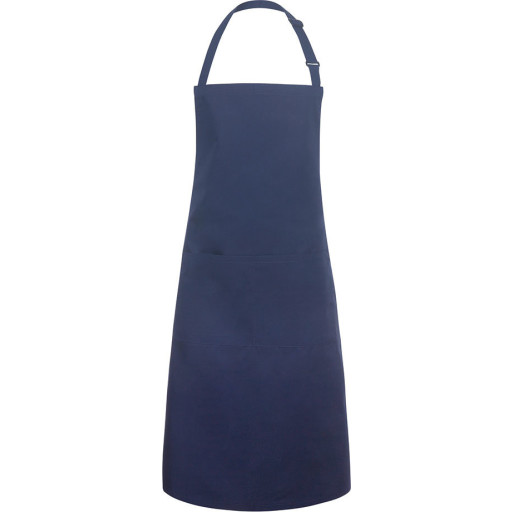 Karlowsky Basic forklæde med lommer, marineblå, onesize