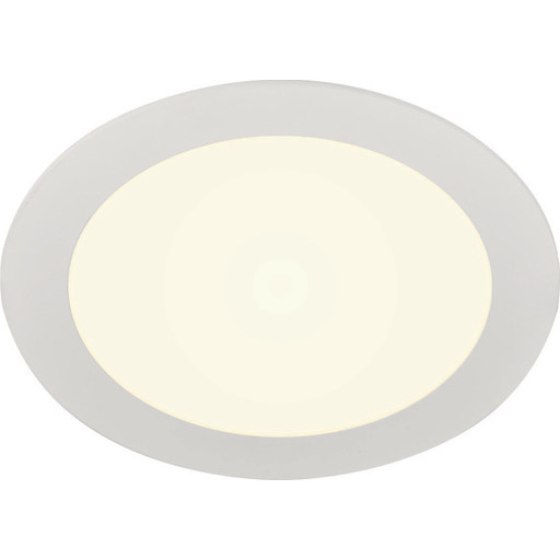 Senser 18, spot, rund, 9,7W, 4000K, 950lm, Ø16,5, vit