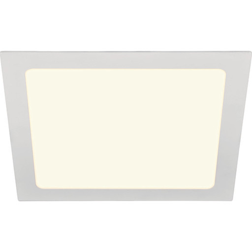 Sensor 24, spot, fyrkantig, 12,5W, 4000K, 1200lm, 21,5x21,5, vit