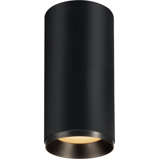 NUMINOS L, taklampa, 2700k, 2400 lm, 36°, svart/svart