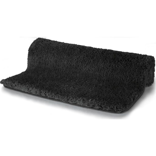 Spirella Highland bademåtte, 55x65 cm, sort