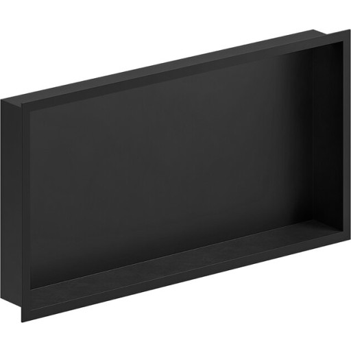 Damixa Zen brusehylde, 59,5x29,5 cm, mat sort