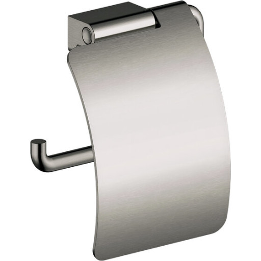 Damixa Zen toiletrulleholder, børstet sort krom