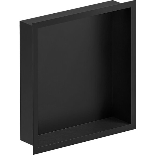 Damixa Zen brusehylde, 29,5x29,5 cm, mat sort