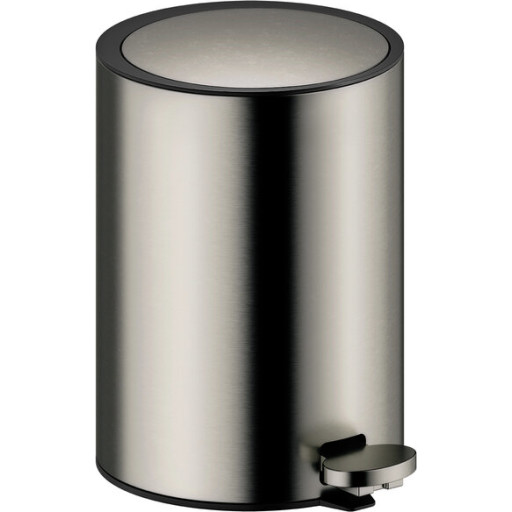 Damixa Zen toiletspand, 3 liter, børstet sort krom