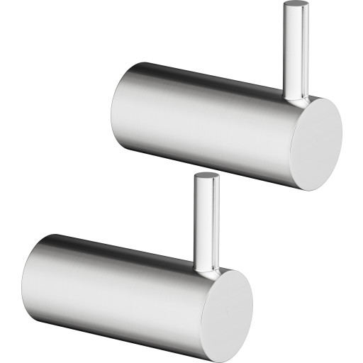 Lavabo Luna håndklædekrog, 2 stk., krom