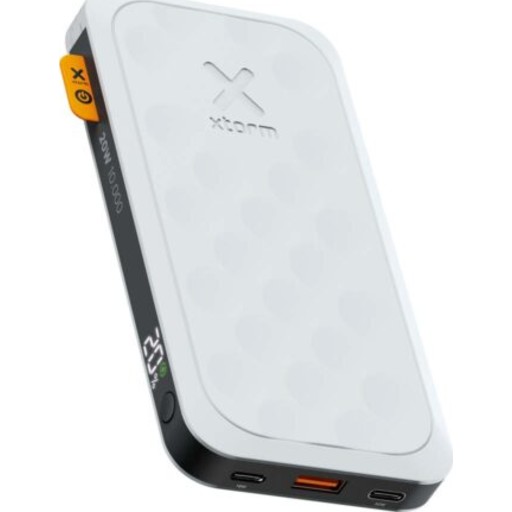 Cenor powerbank, 2 x USB-C, 10.000 mAh, hvid billede