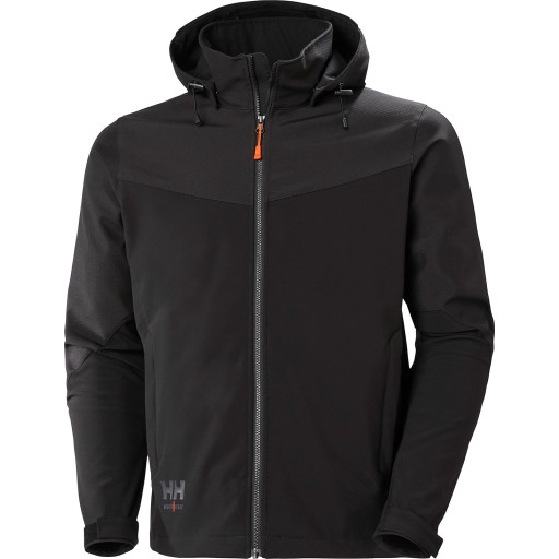 Helly Hansen Oxford softshell jakke, sort, str. L