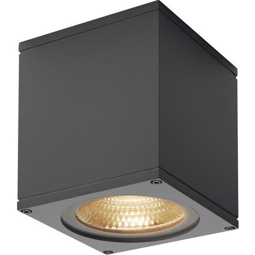 Taklampa Big Theo, LED 21W 3000K, 2000 lumen, antracit, IP44