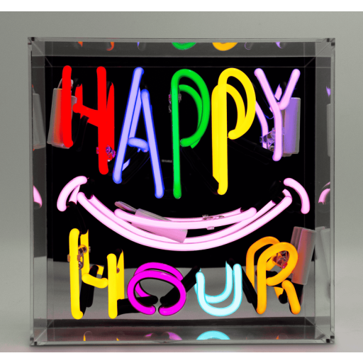 Locomocean Happy Hour neonskilt