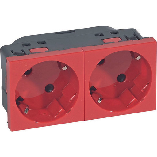 SCHUKO PLUG DOBB RÉD EDB