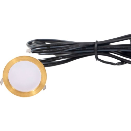 Light By Juhl Cosmos innfelt spotlight, messing